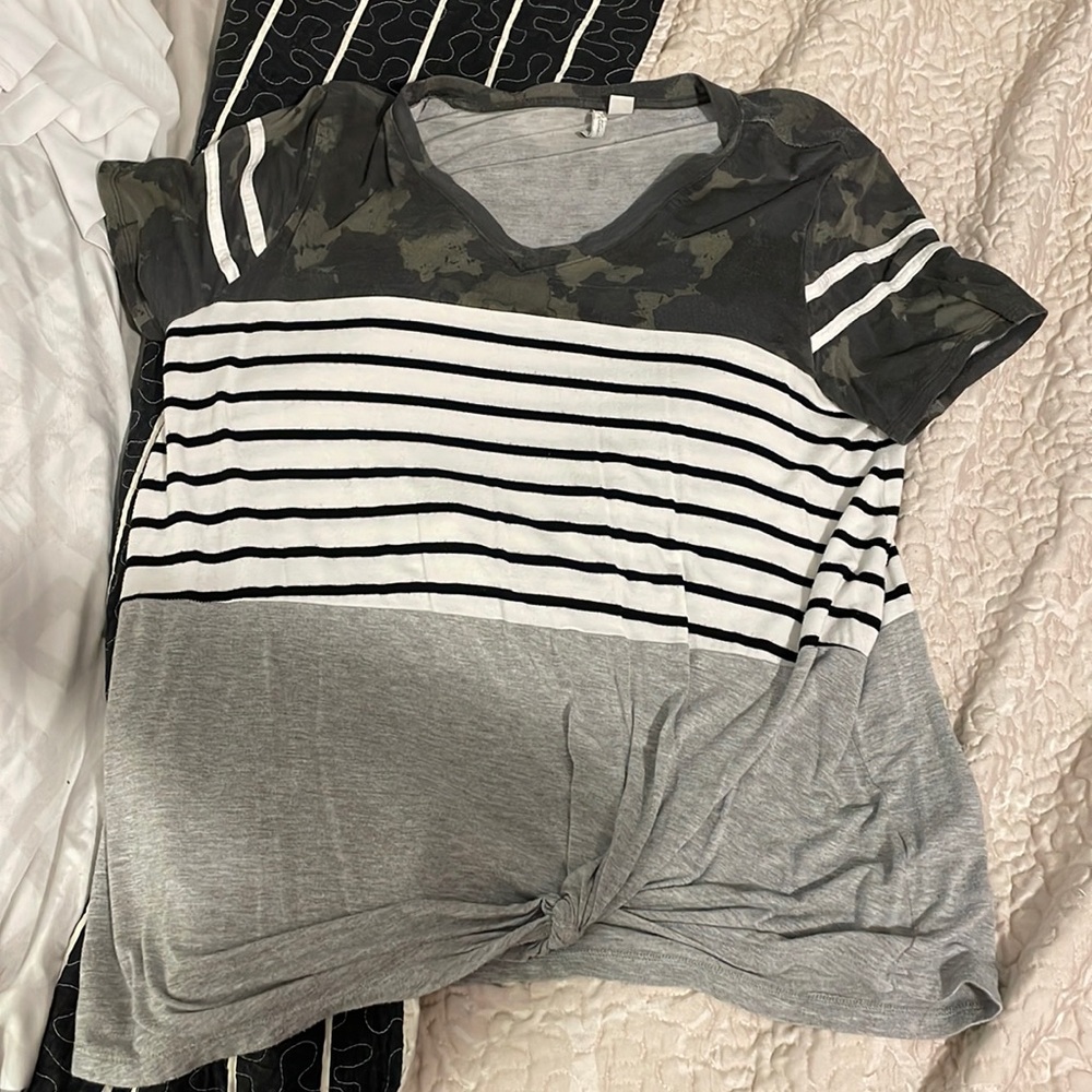 camo women’s top!